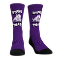 Rock 'Em Socks Rock 'Em Socks TCU Horned Frogs - HypnoToad (Purple Swirl) — main product shot