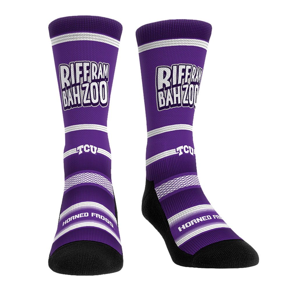 Rock 'Em Socks Rock 'Em Socks TCU Horned Frogs - Team Slogan — main product shot
