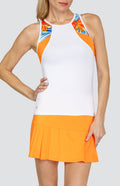 Bowie Tank - Mango Lilies