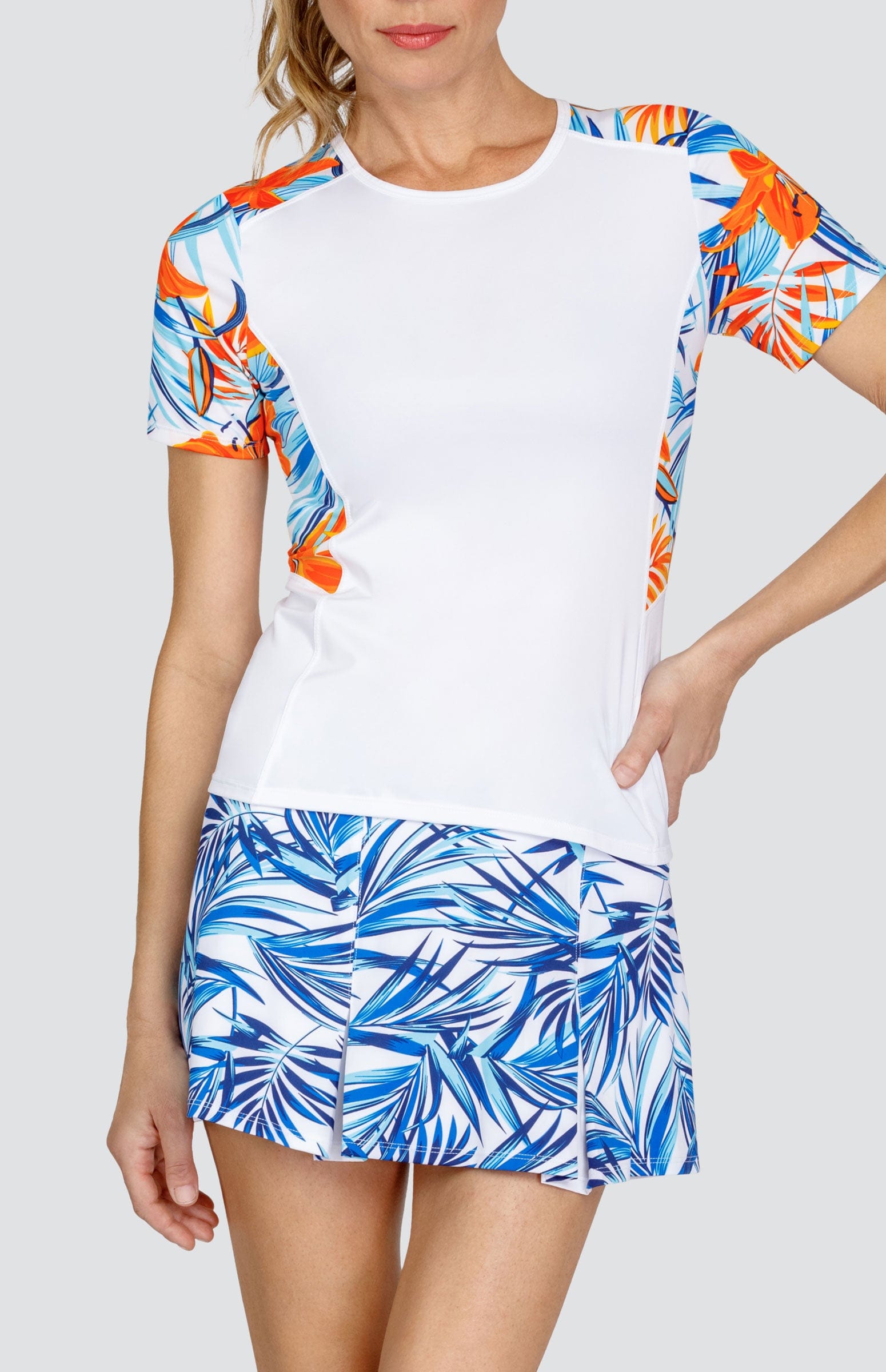 Jolisa Top - Mango Lilies