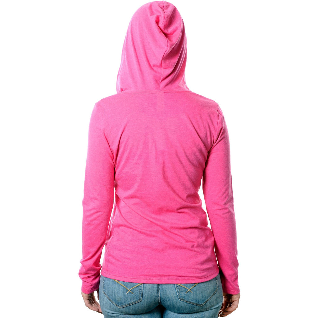 BodyCandy Bee Kind Tapered Long Sleeve Hoodie — color detail