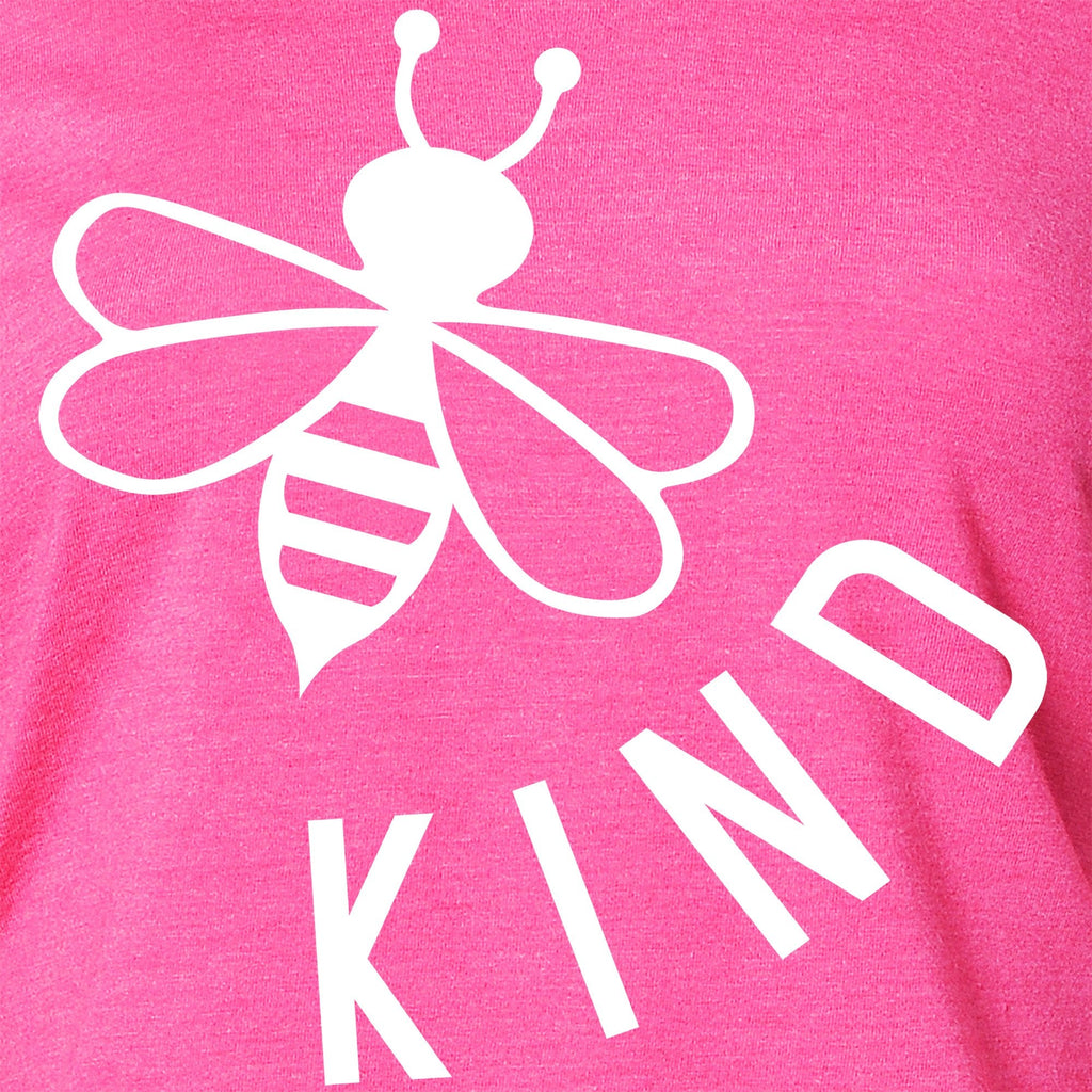 BodyCandy Bee Kind Tapered Long Sleeve Hoodie — detail close-up