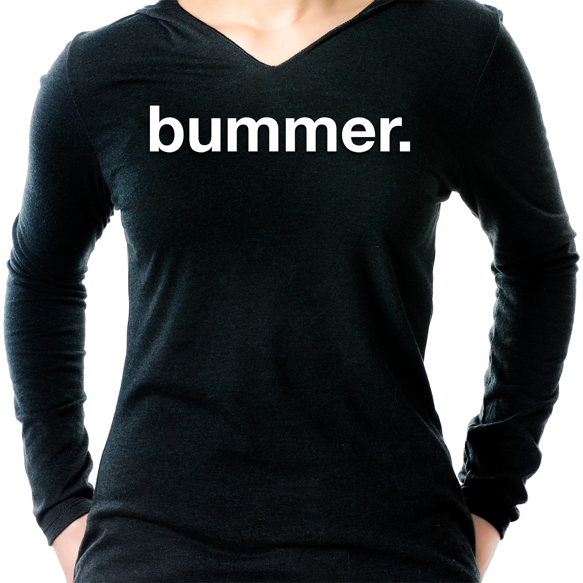 BodyCandy Bummer Tapered Long Sleeve Hoodie — packaging or label