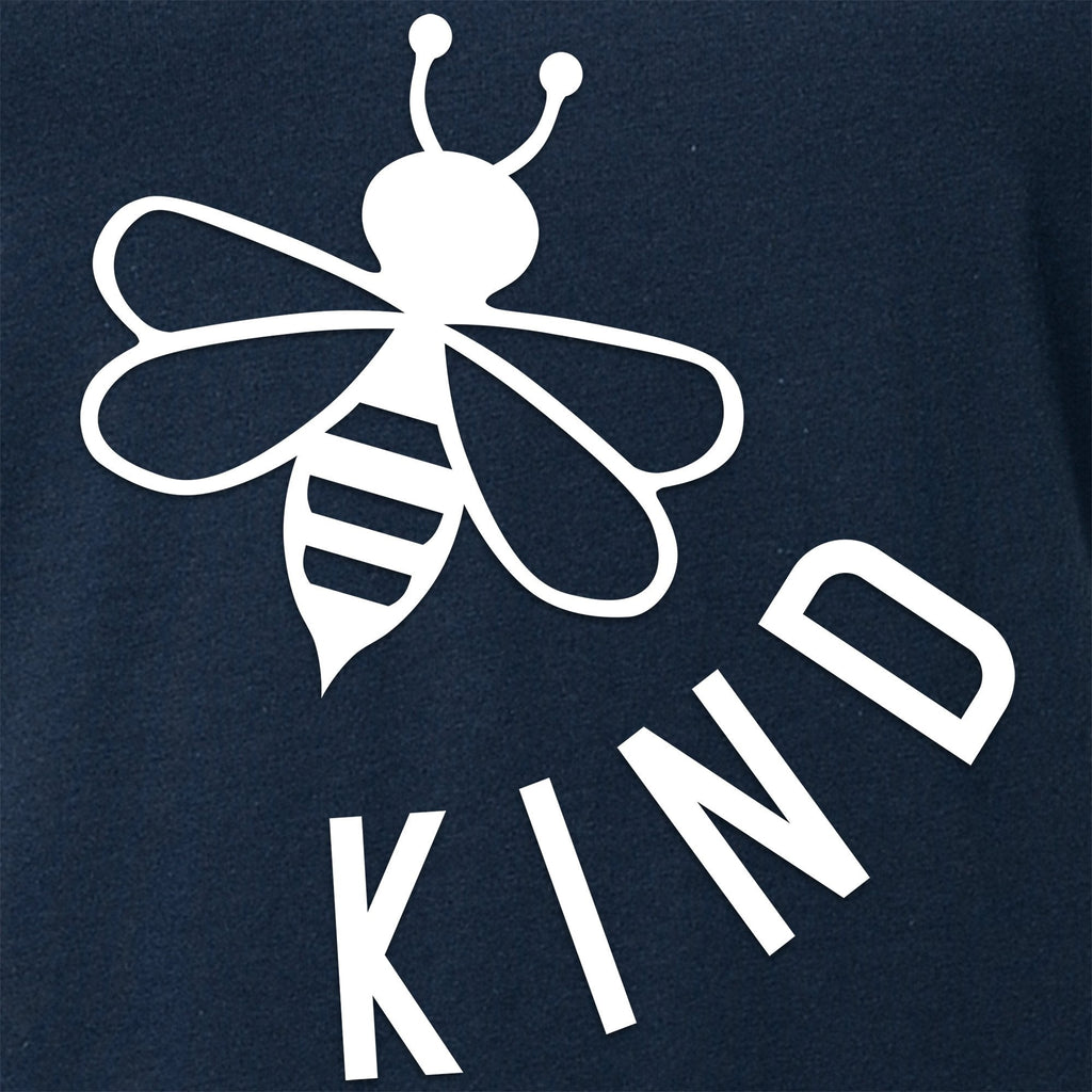 BodyCandy Bee Kind Tapered V-Neck Tee Shirt — detail close-up