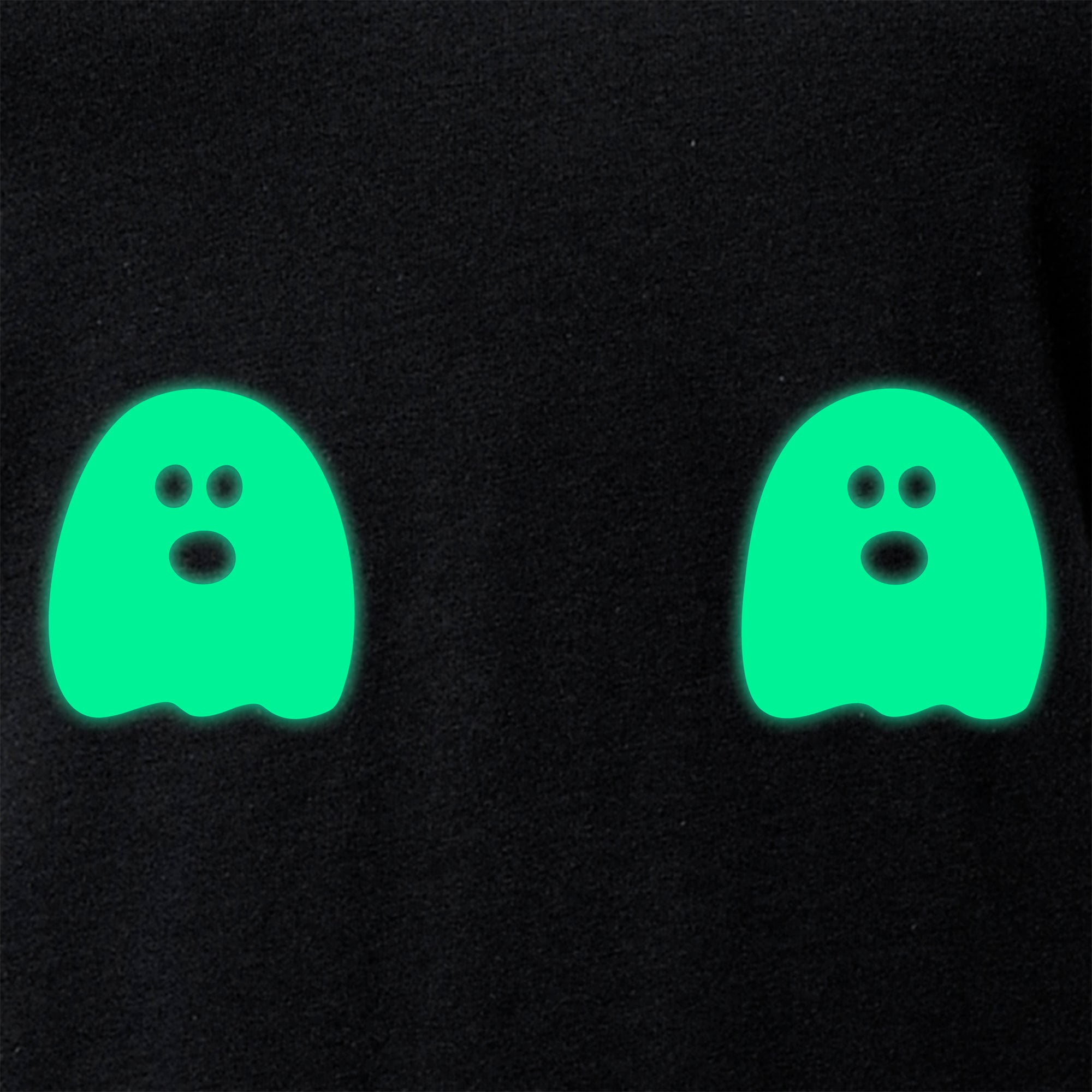 BodyCandy Halloween Glow in the Dark Ghost Boobies Tee V-Neck Tee Shirt 100% Cotton — size reference