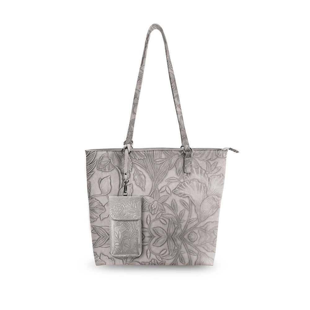 SaveTheGirls Floral Tote W/Crossbody — main product shot