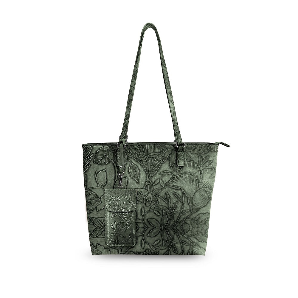 SaveTheGirls Floral Tote W/Crossbody — packaging