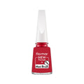Flormar Fiery Red Nail Polish: High Pigment, Long Lasting & Chip Resistant Formula for Strong, Glossy Nails