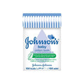 Johnson's Baby Cotton Swabs - 100 Count - Gentle, Safe Ear Cleaning & Hygiene for Sensitive Skin, Makeup Application