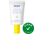 Drunk Elephant 100% Mineral Mattescreen Sunscreen SPF 40 - Mattifying Tinted Mineral Sunscreen for Normal to Oily Skin, Vegan & Cruelty-Free