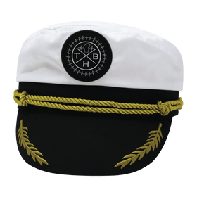 THB Capitans Hat — Black / White