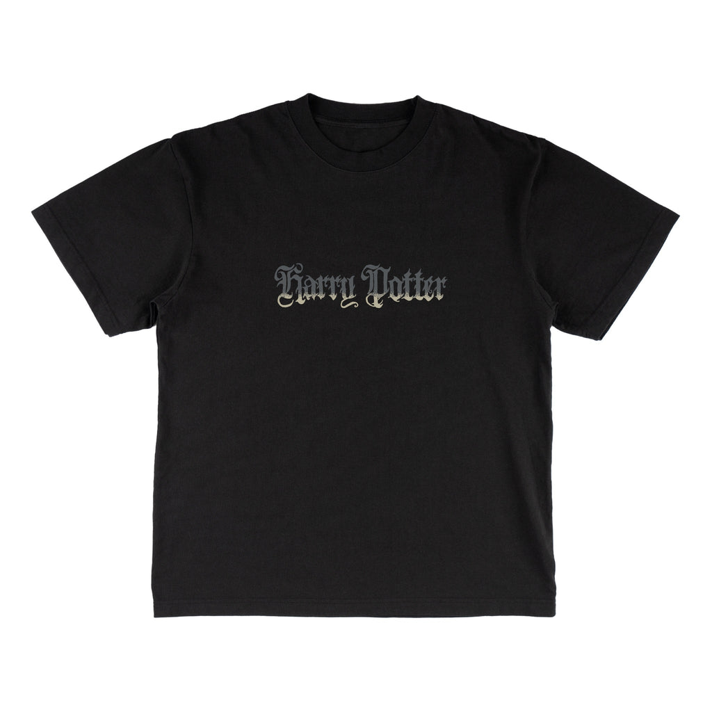 Welcome x Harry Potter Thestral Boxy Garment-Dyed Tee - Black by Skates USA