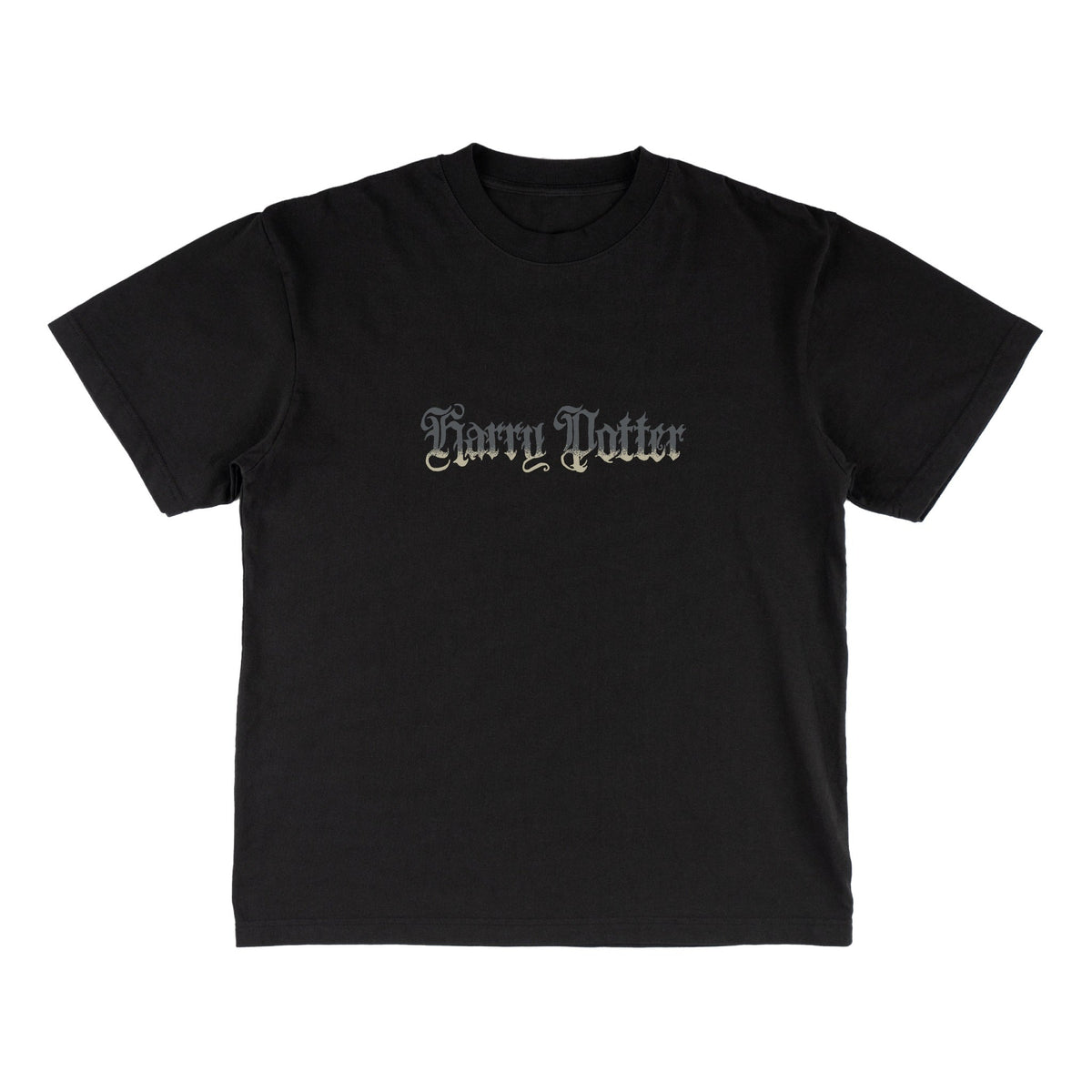 Welcome x Harry Potter Thestral Boxy Garment-Dyed Tee - Black by Skates USA
