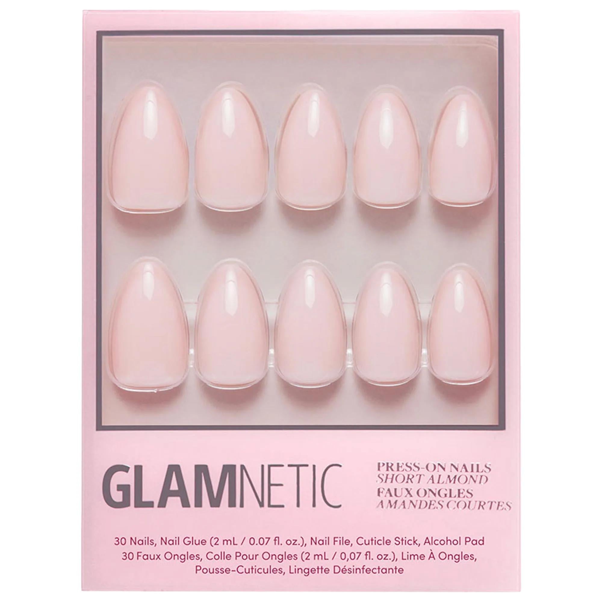 Glamnetic Press-On Nail Kit - Reusable, Chemical-Free Nails for Salon-Quality Manicures at Home