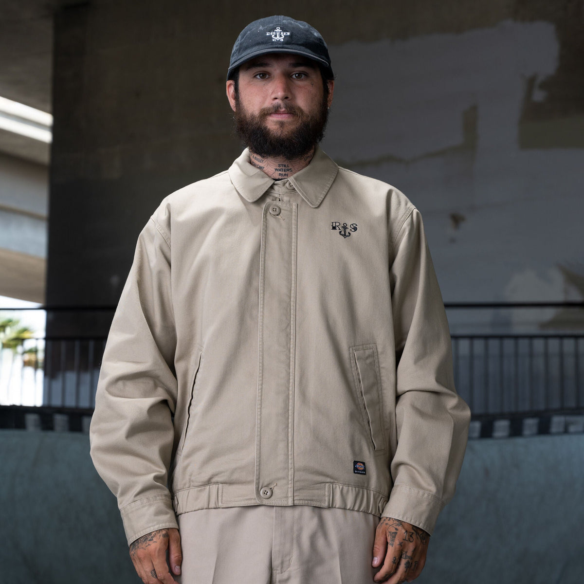Dickies Ronnie Sandoval Eisenhower Jacket - Desert Sand by Skates USA