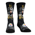 Rock 'Em Socks Rock 'Em Socks T.J. Watt - Pittsburgh Steelers  - Retro Photo — main product shot