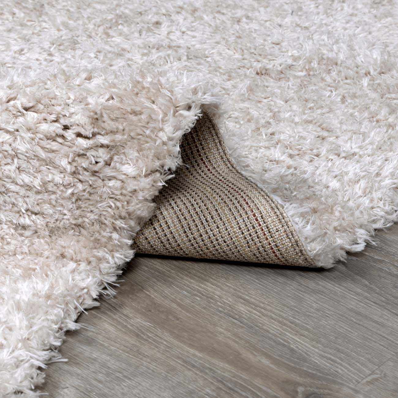 Siari Solid Oatmeal Shag Rug – Boutique Rugs, view 6