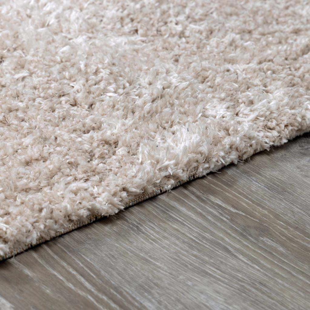 Siari Solid Oatmeal Shag Rug – Boutique Rugs, view 11