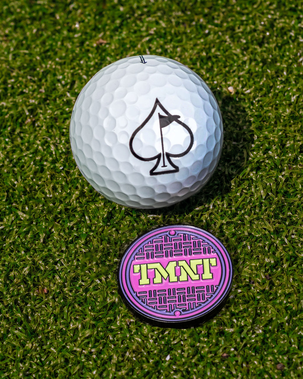 TMNT - Sewer Cover Ball Marker – Pins and Aces, view 7