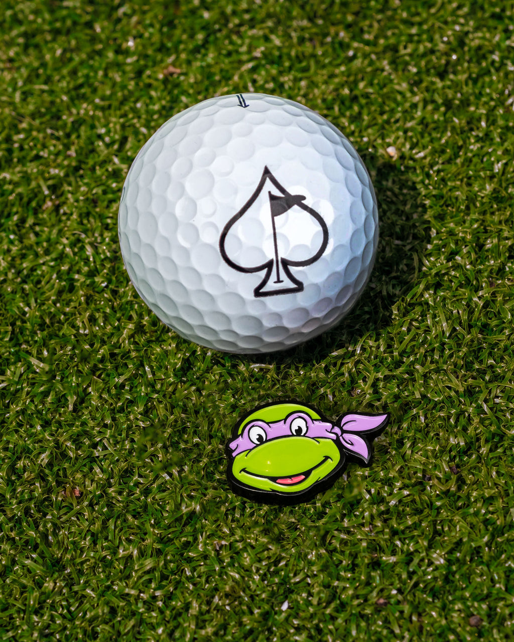 TMNT - Donatello Ball Marker – Pins and Aces, view 7