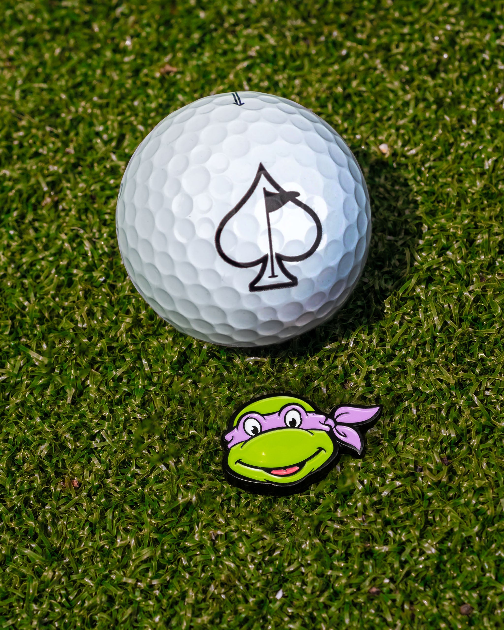 TMNT - Donatello Ball Marker – Pins and Aces, view 7