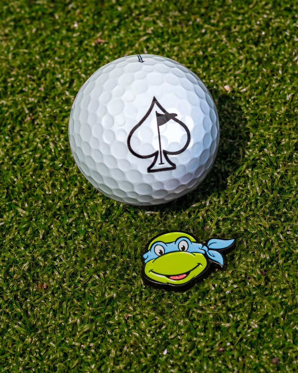 TMNT - Leonardo Ball Marker – Pins and Aces, view 7
