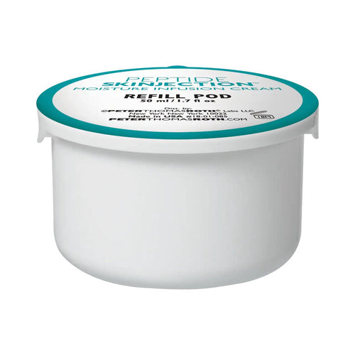 Peptide Skinjection Moisture Infusion Refillable Cream - Anti-Aging Peptide Moisturizer for Hydrating Skincare, Refillable Cream Formulation