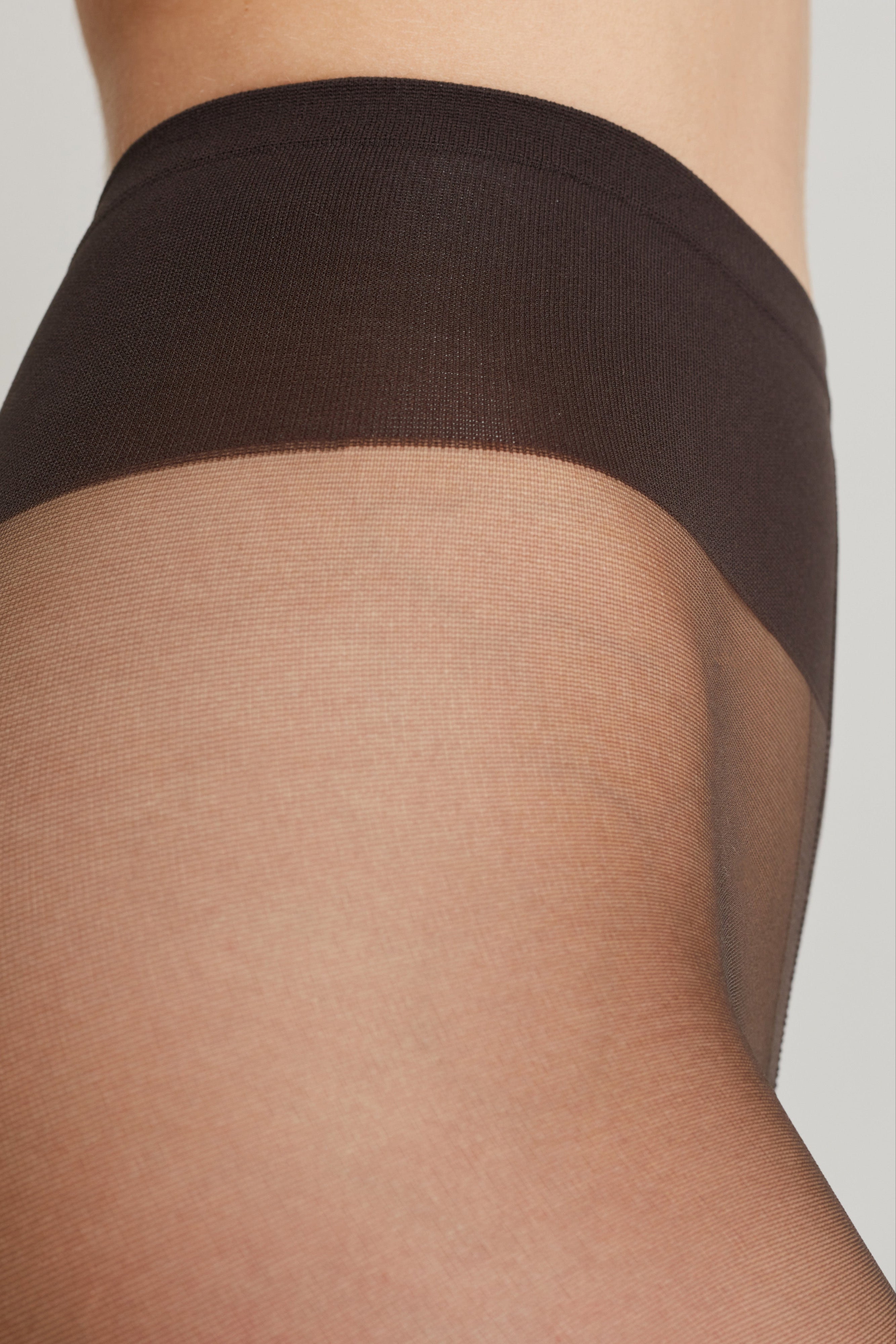 TheRanok.com Tights Conte Top 20 Den - Low Waist Adjustable Belt — detail close-up