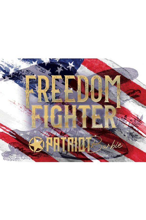 Pretty Little Patriot Pretty Little Patriot Eye Shadow Palettes — Pretty Little Patriot branding close-up