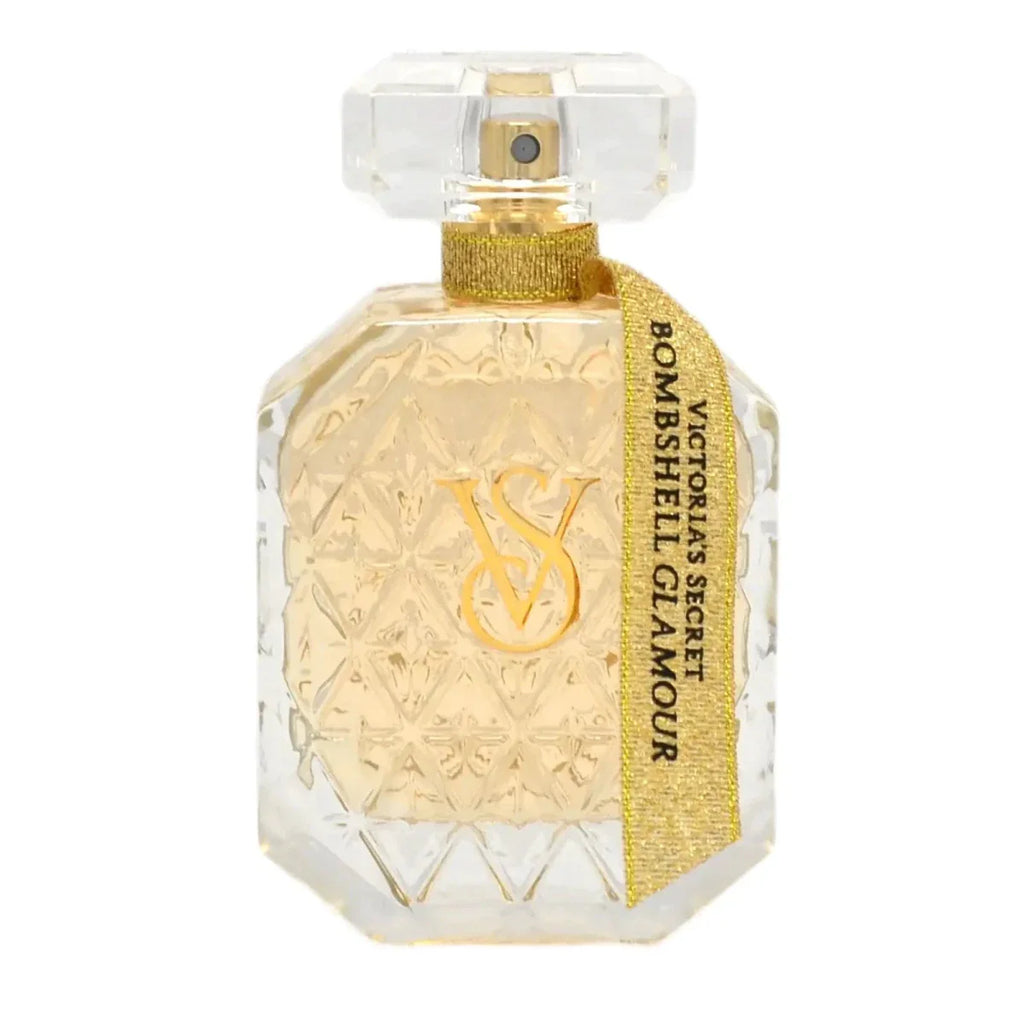 MANDOTOS Victoria's Secret Bombshell Glamour Velvet Peach Women's EDP — Fruity Floral fragrance composition visual