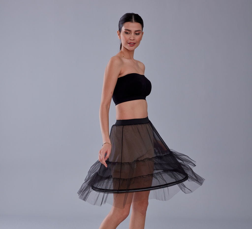 Short Hoop Skirt Underskirt (Petticoat) – Bridal Port, view 10