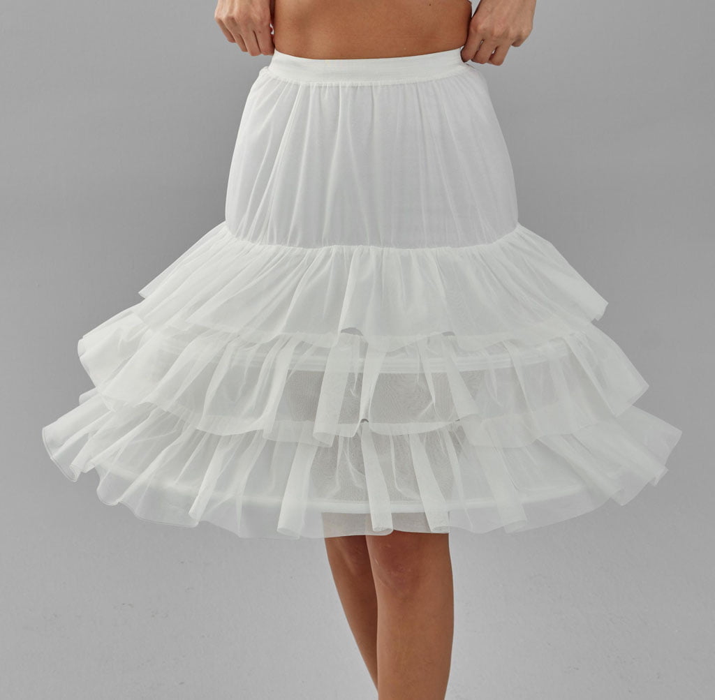 Hoop Skirt, Wedding Dress Underskirt, Black and White Petticoat Skirt – Bridal Port, view 11