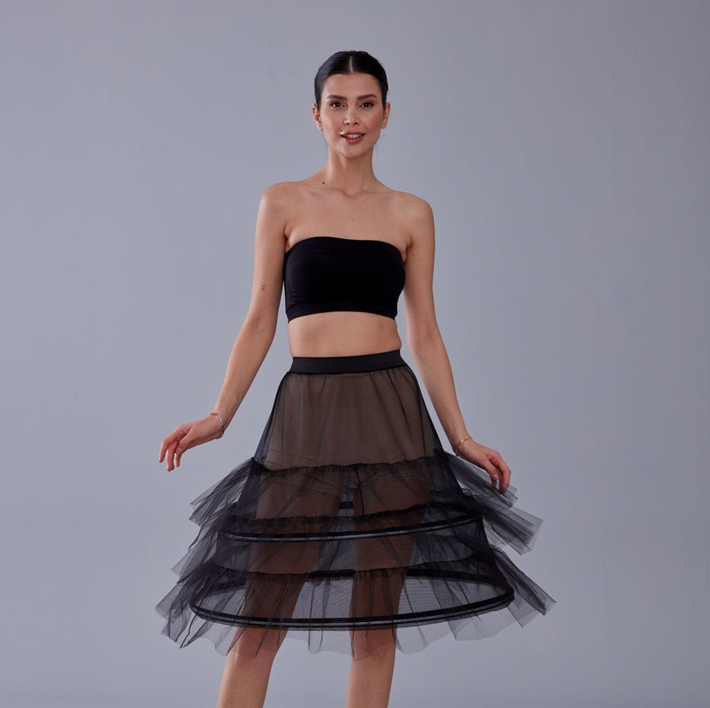 Black Petticoat Skirt – Bridal Port, view 10