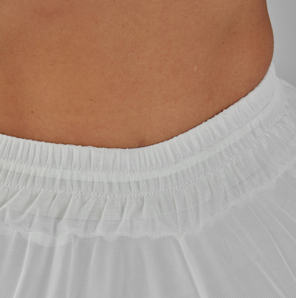 Hoop Skirt ,Wedding Dress Underskirt, White Petticoat Skirt – Bridal Port, view 3