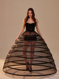 Black Hoop Skirt ,Ball Gown Crinoline, Black Petticoat Skirt – Bridal Port