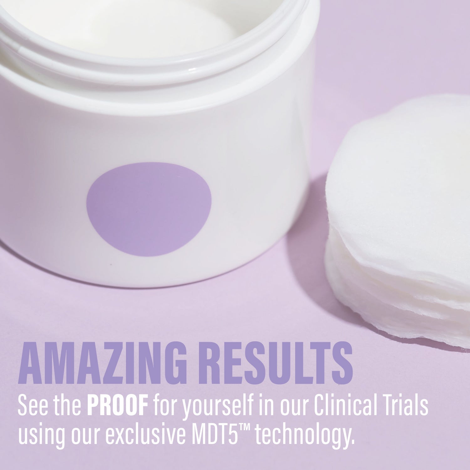 TRANSPORT Exfoliating Glycolic Acid Pads 50ct