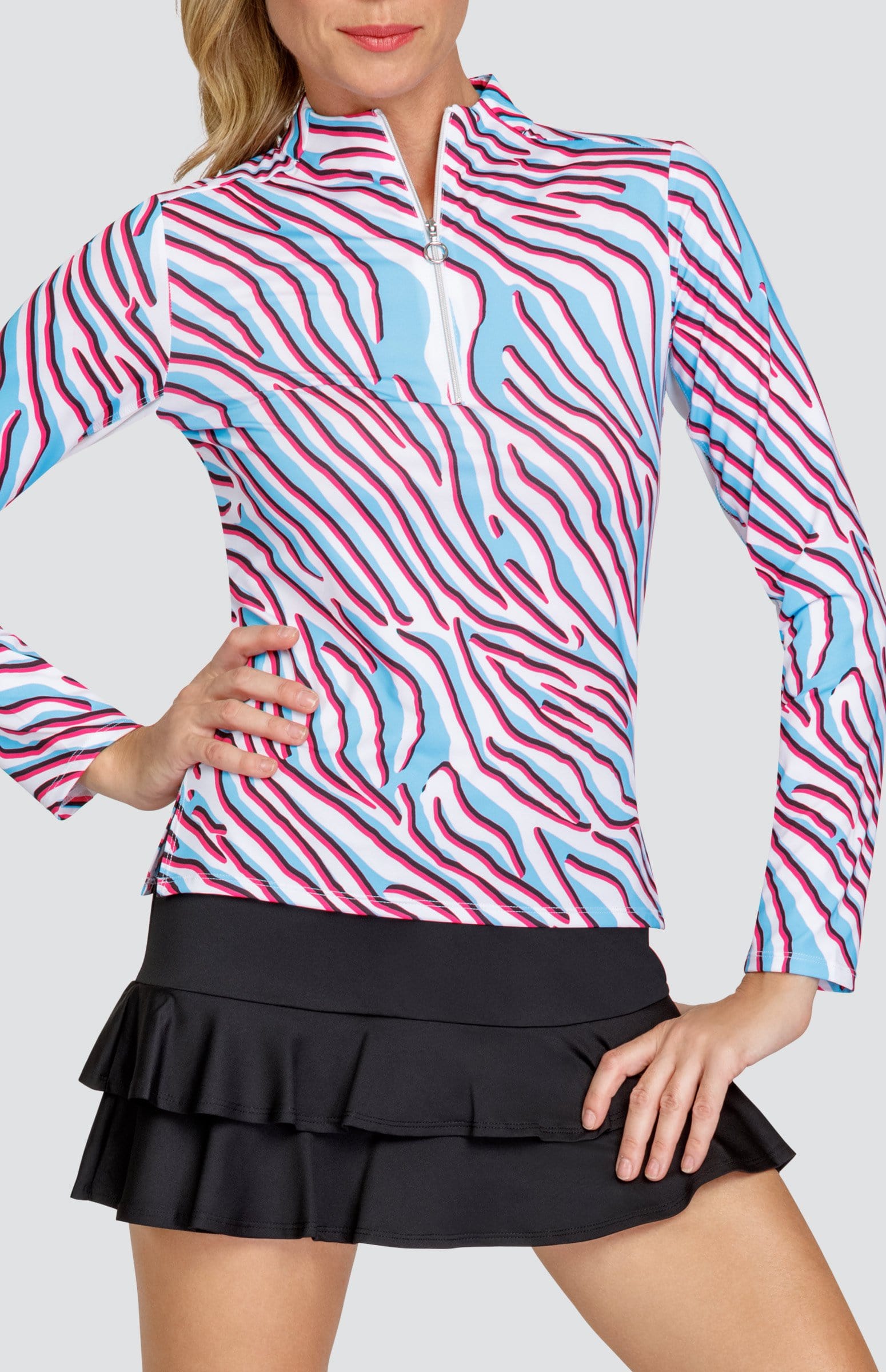 Gorgeous Top - Zebra Beach