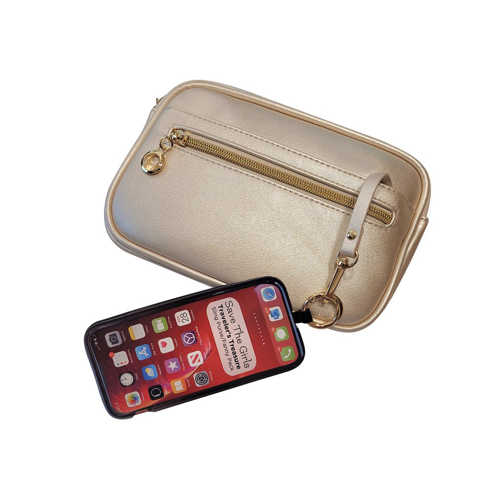 SaveTheGirls Travelers Treasure RFID — color detail