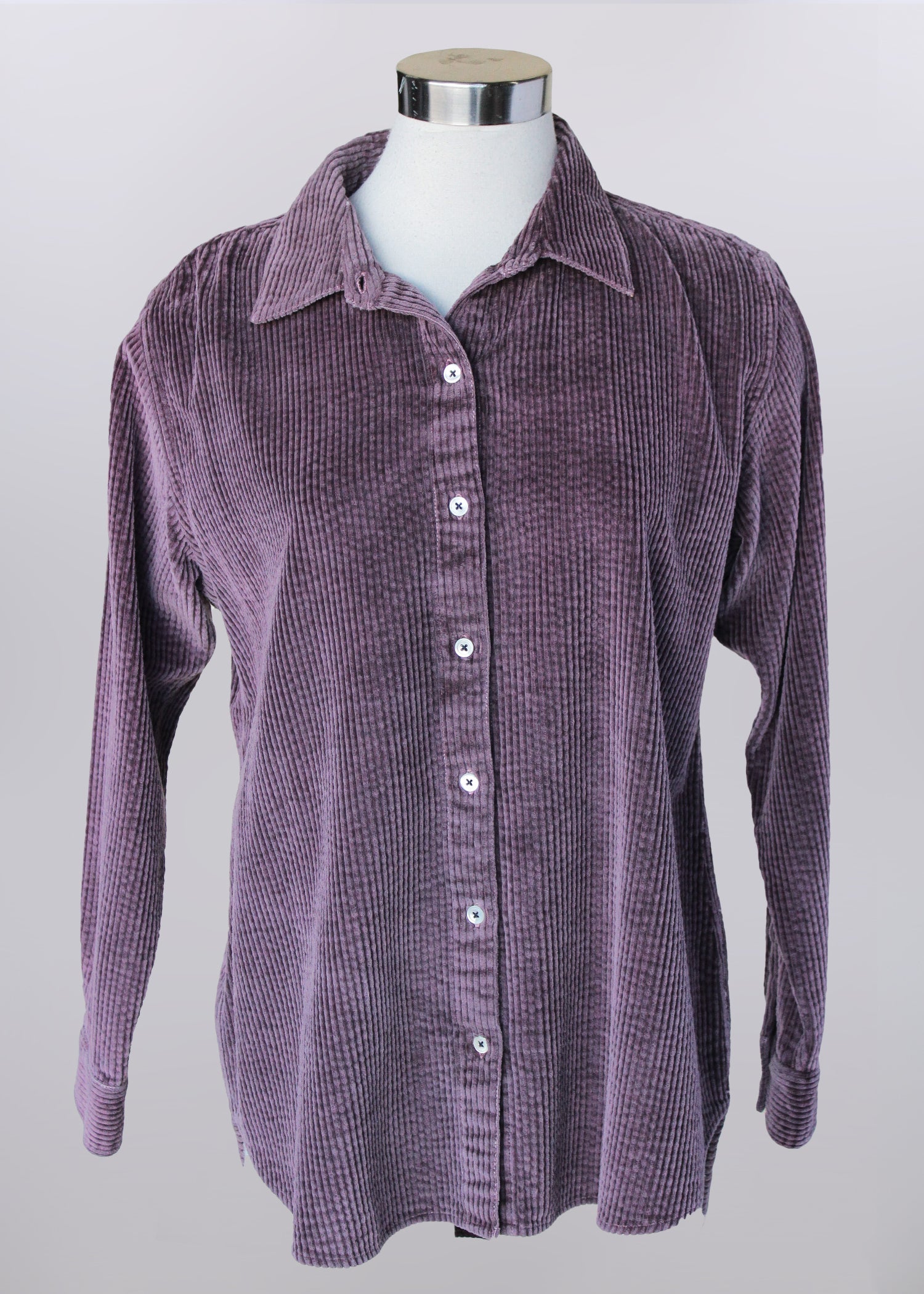 KADOU BOUTIQUE Oversized Corduroy Shirt — main product shot