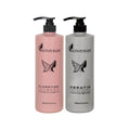Native Base Keratin Hair Care Set - Nourishing Keratin-Based Formula for Damaged Hair