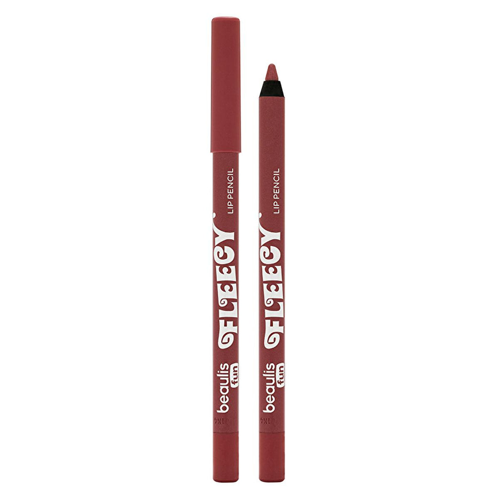 Beaulis Lip Liner - Beaulis Fun Fleecy Lip Liner 604 Pink Magic, Precise Lip Definition, 5 Color Options