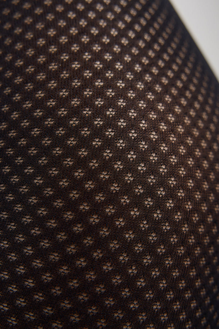 TheRanok.com Fantasy Tights Conte Twist - Openwork Geometric Pattern "Diamonds" — alternative angle