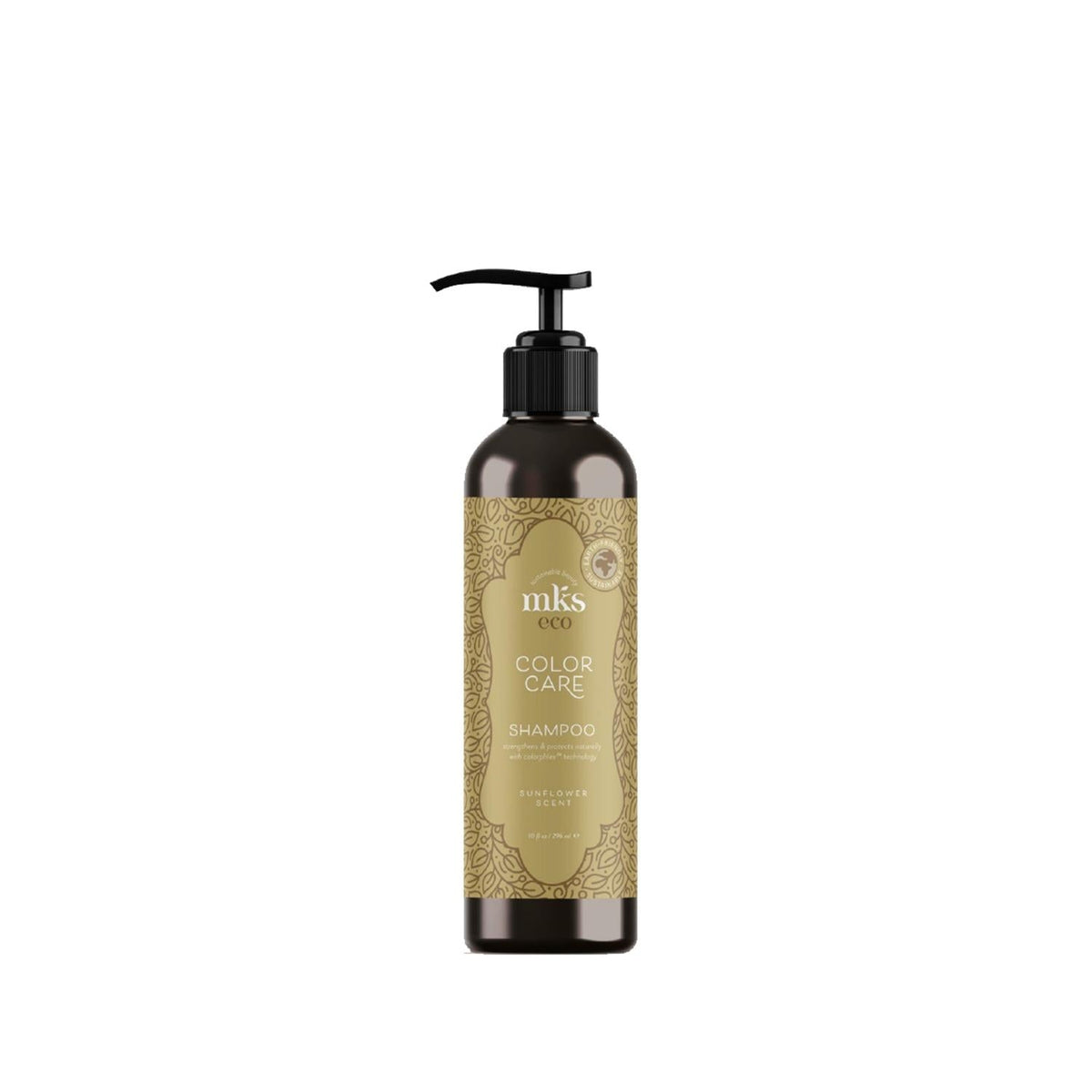 MKS Eco Color Care Sunflower Color Protecting Shampoo - 296ml, Sulfate-Free, Eco-Friendly Packaging by Beauty Care Bag