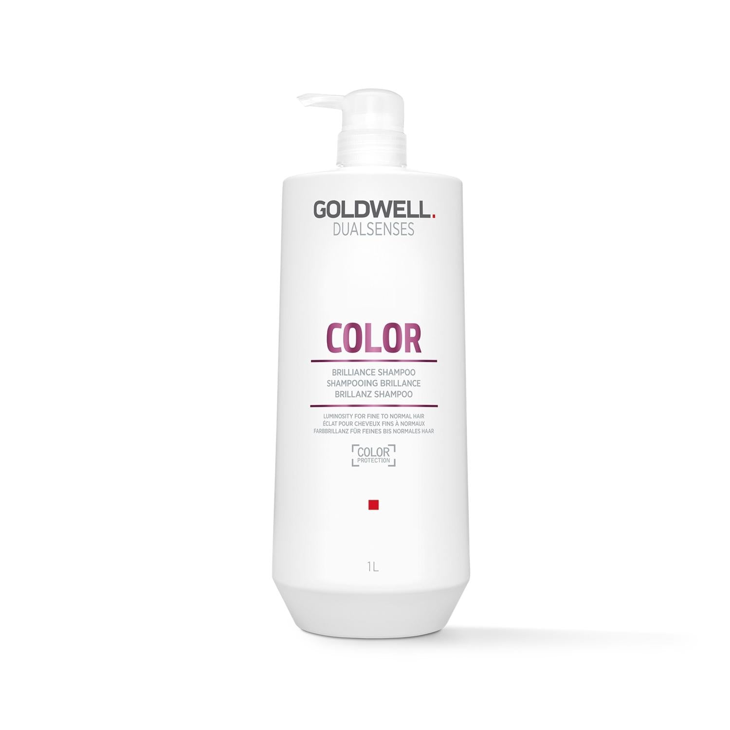 Goldwell Dualsenses Color Enhancing Shampoo for Vibrant Color-Treated Hair - 1000ml Professional Hair Care
