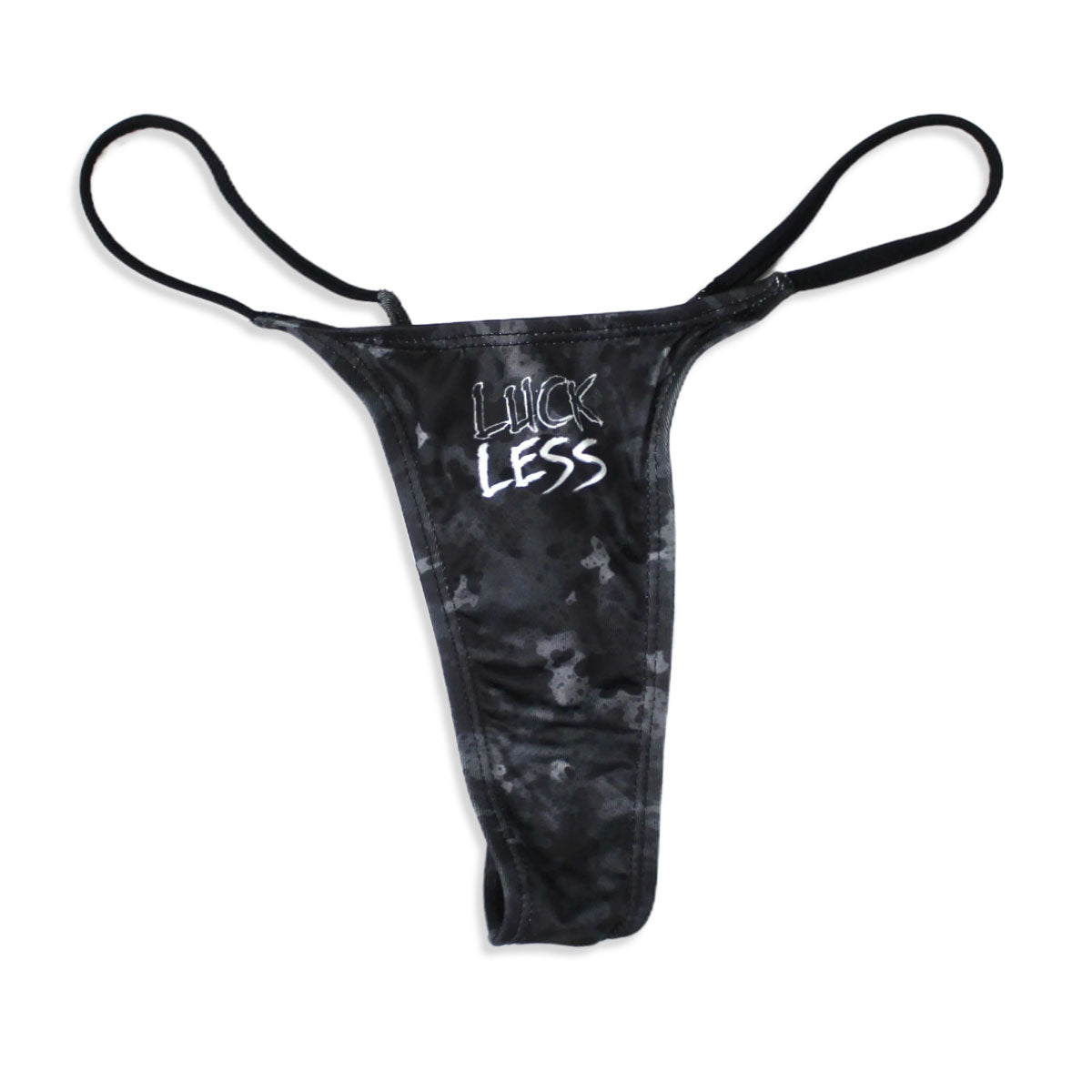 Luckless Outfitters Tactical Camo Thong — main product shot