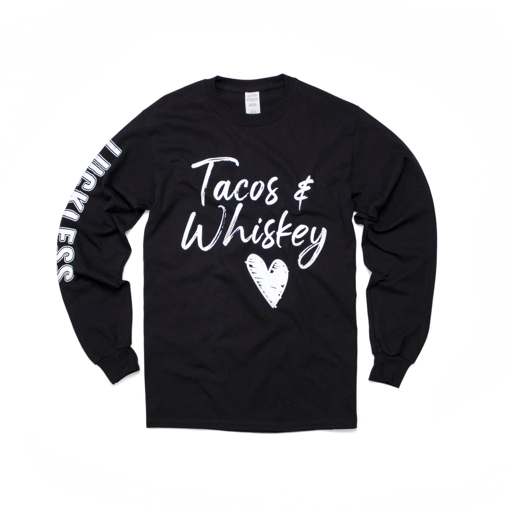 Luckless Outfitters Tacos and Whiskey Long Sleeve — main product shot