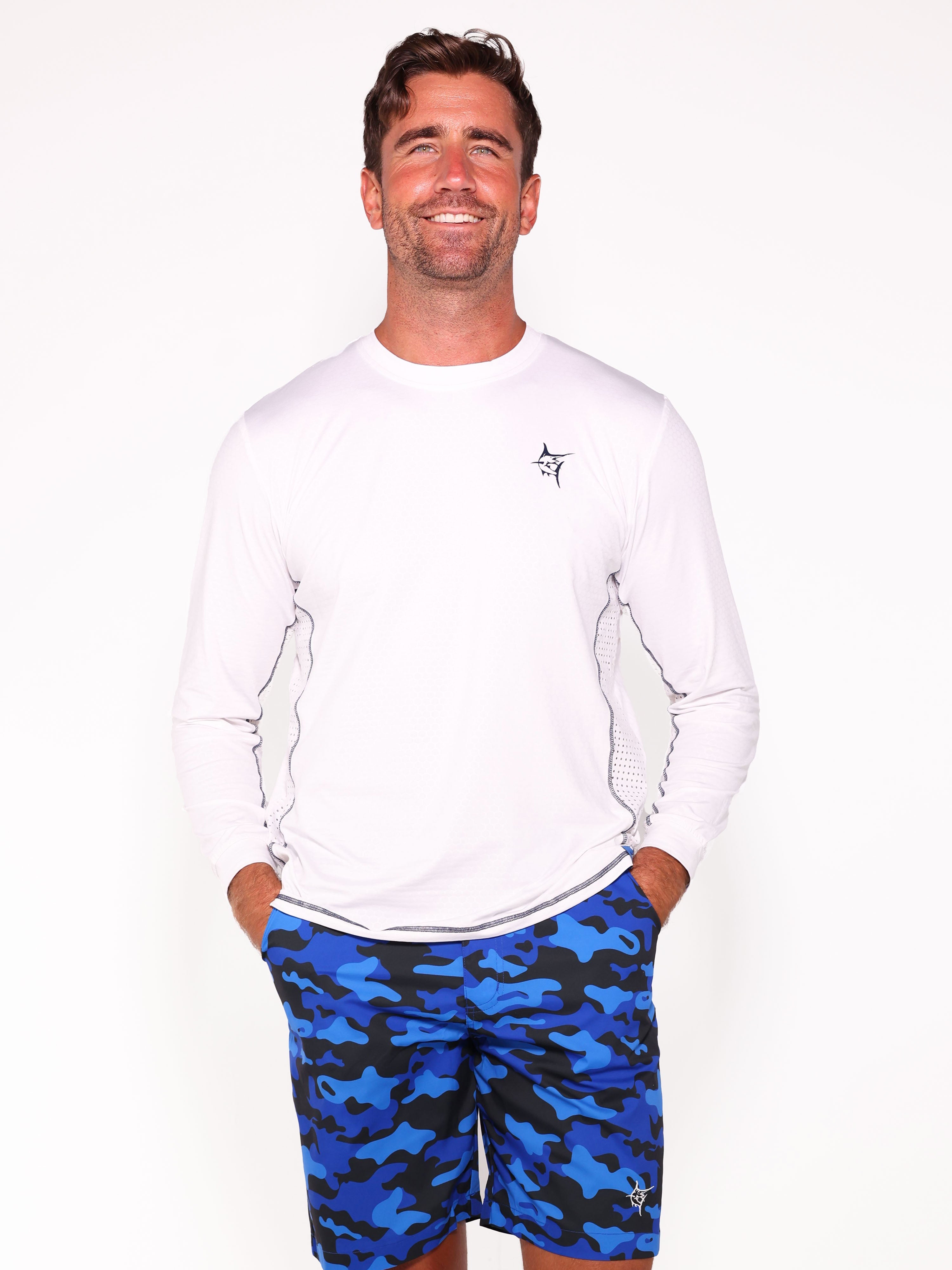 NautiFlex Performance Tee – White Water Life, view 2
