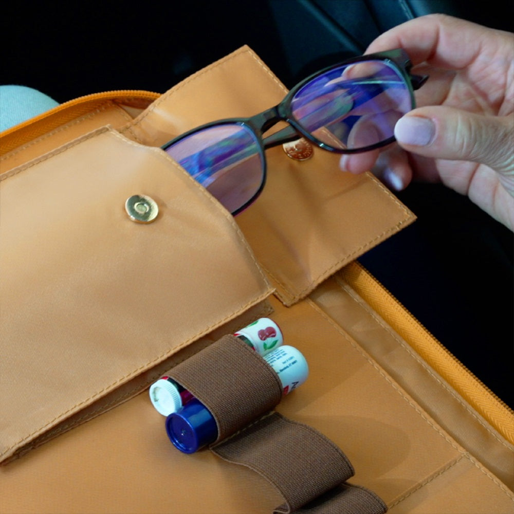 SaveTheGirls Tailored Tablet Case w/Pouch — side view