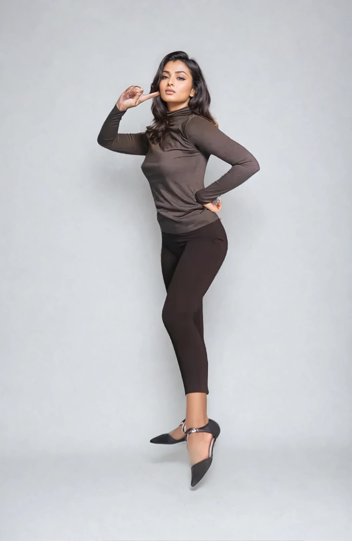 Buki Take-Out Turtleneck Shirt — alternative angle