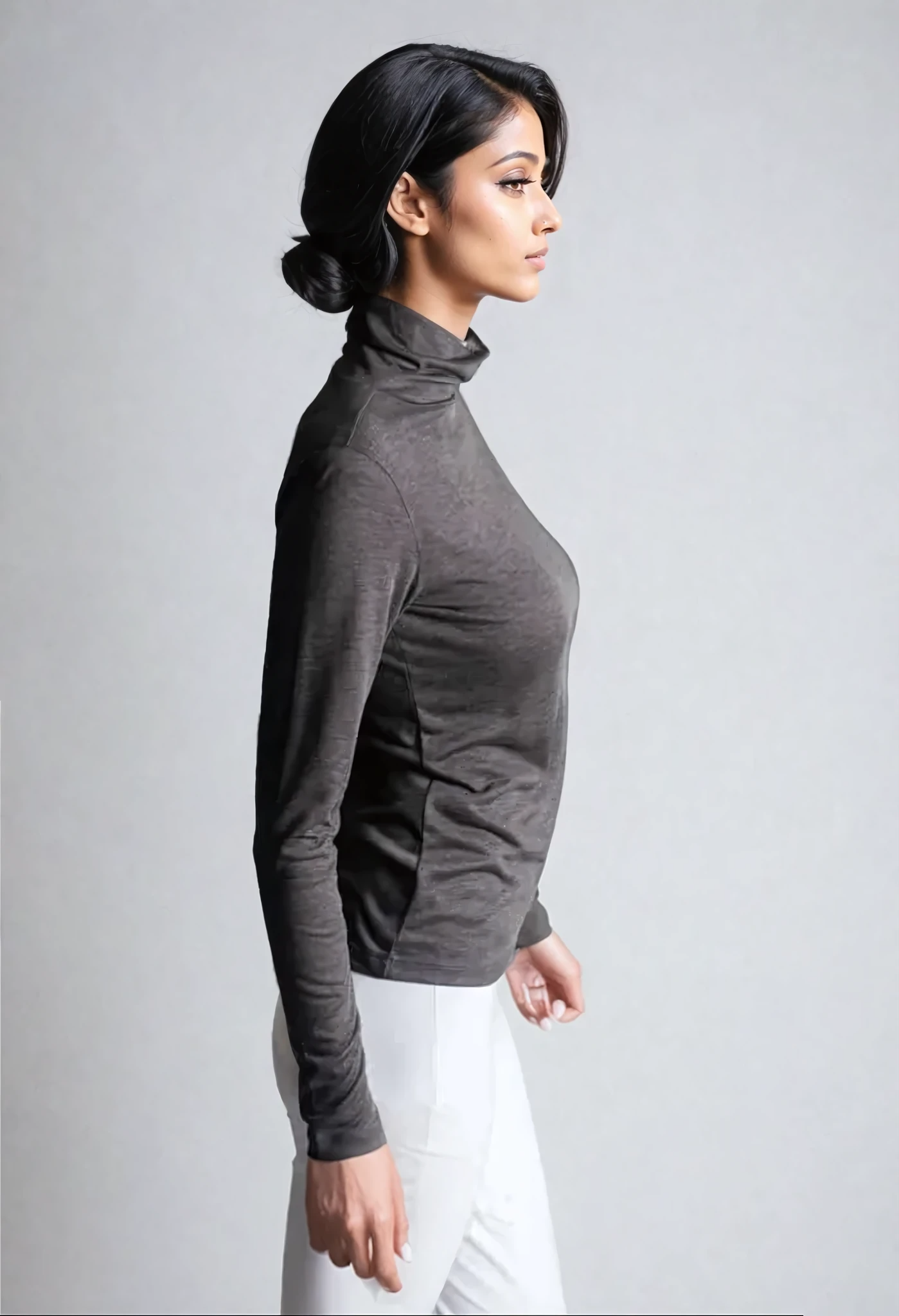 Buki Take-Out Turtleneck Shirt — lifestyle context